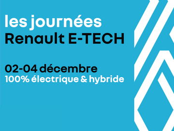 Journées E-Tech du 02 au 04 décembre